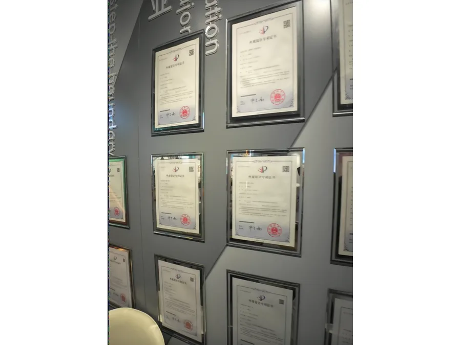 Yuejie patent portfolio display
