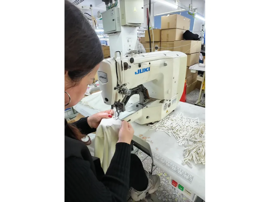 Skilled sewing for underwear production